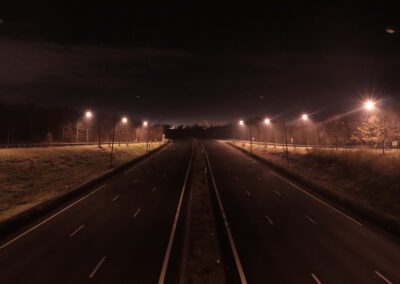 night freeway